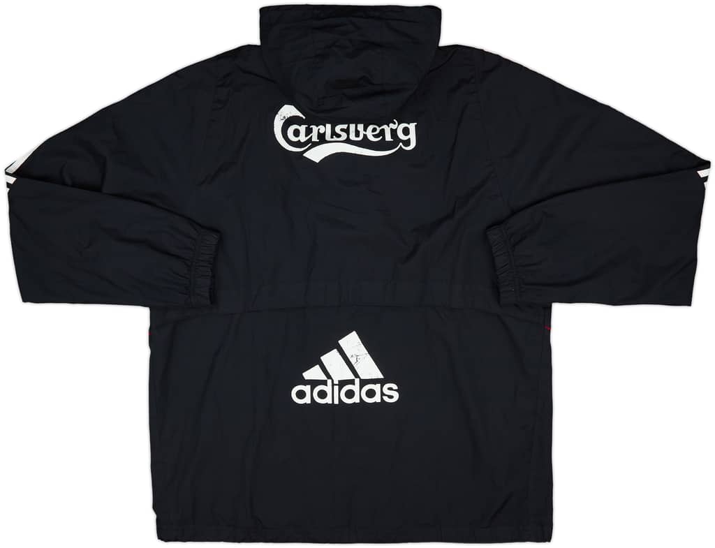 2007-08 Liverpool adidas Hooded Rain Jacket - 6/10 - (L)