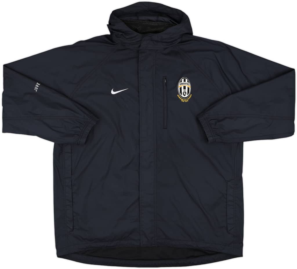 2005-06 Juventus Nike Hooded Rain Jacket - 8/10 - (XL)