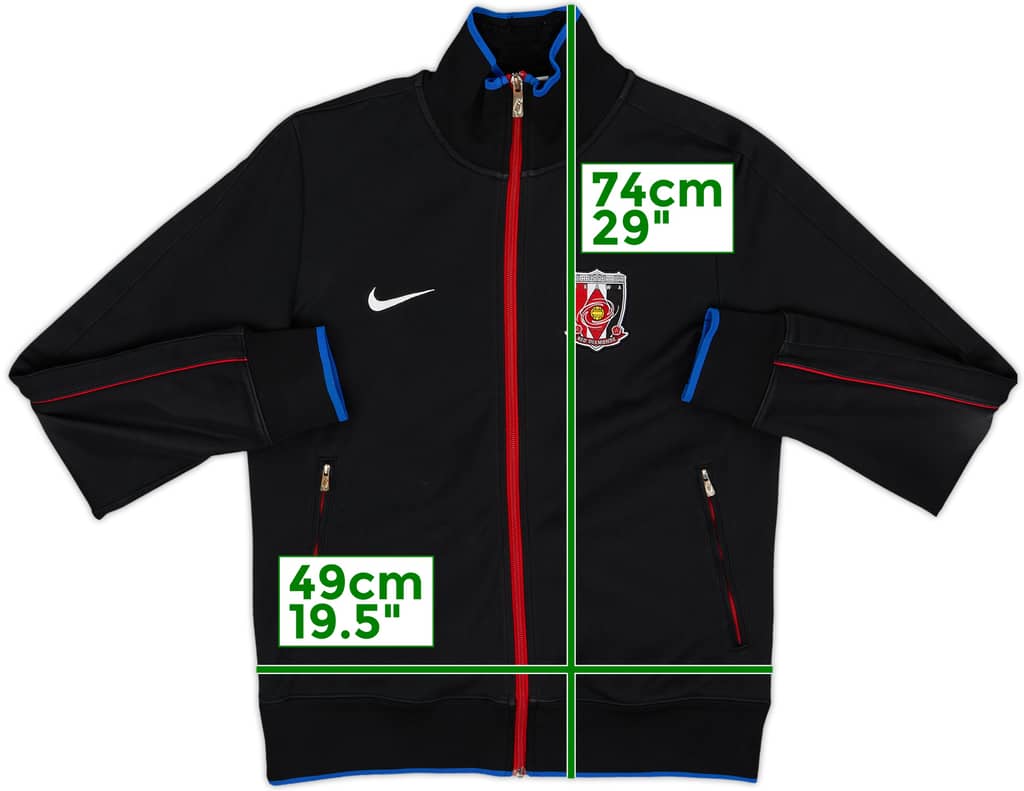 2012-13 Urawa Red Diamonds Nike N98 Track Jacket - 8/10 - (L)
