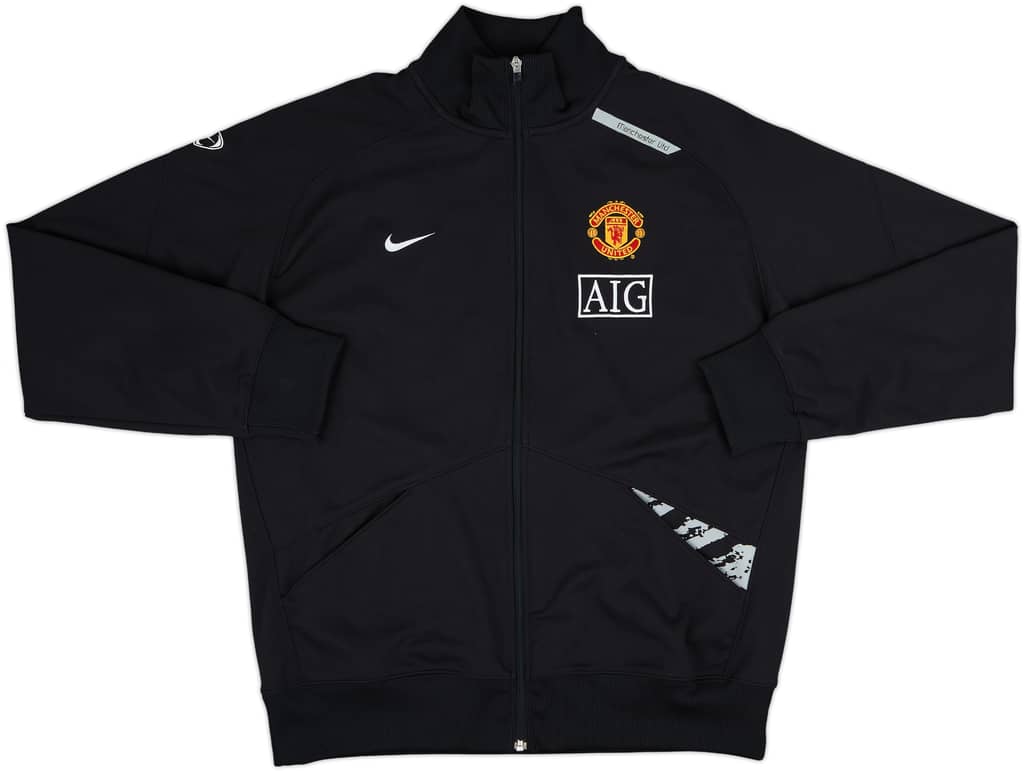 2007-08 Manchester United Nike Track Jacket - 6/10 - (XL)