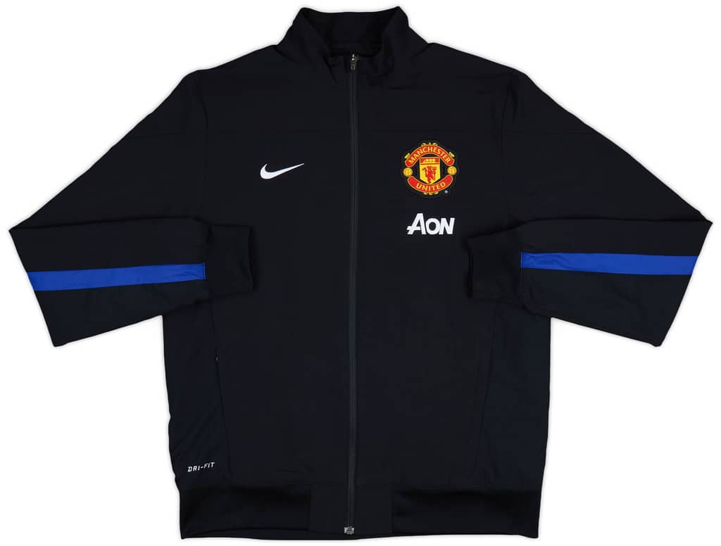 2013-14 Manchester United Nike Track Jacket - 10/10 - (L)