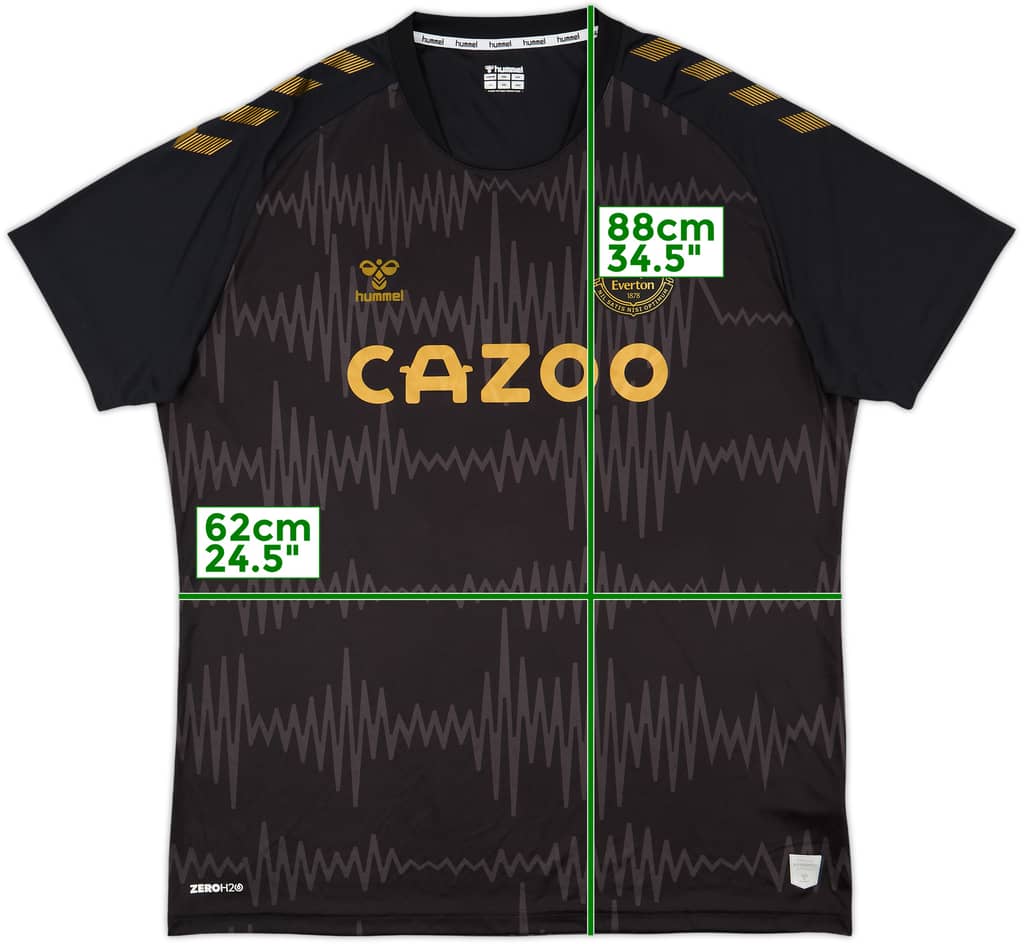 2020-21 Everton GK S/S Shirt - 10/10 - (3XL)