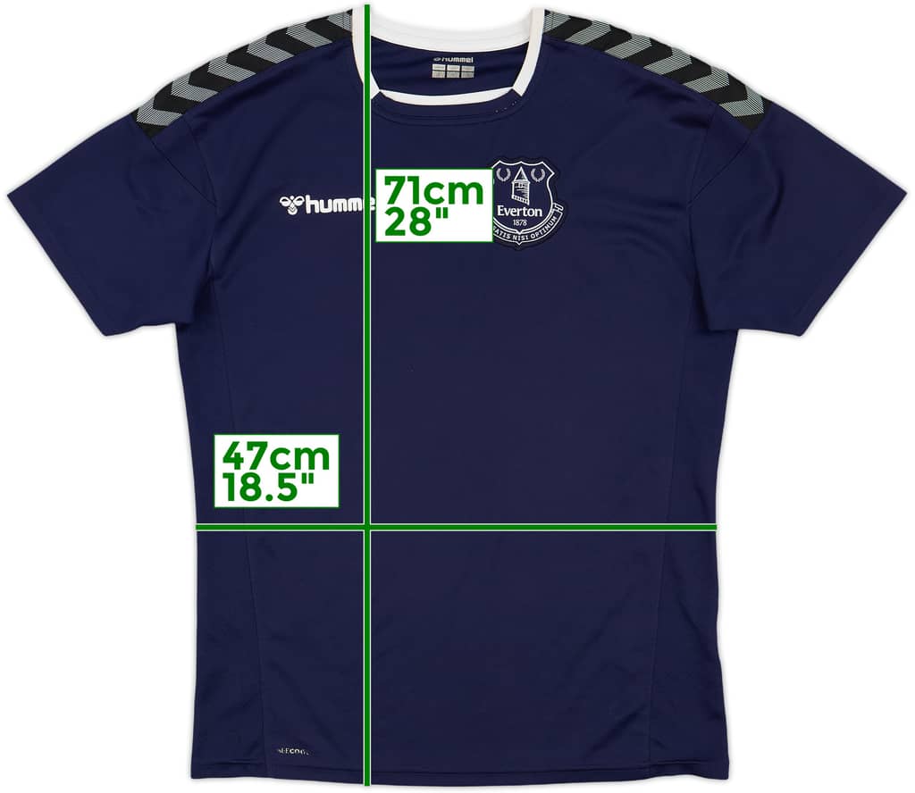 2020-21 Everton Hummel Training Shirt - 8/10 - (M)