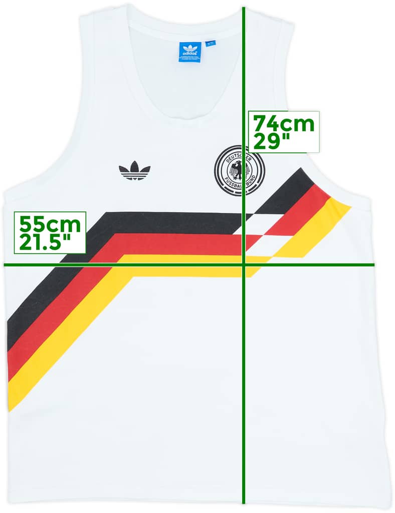 2016-17 Germany adidas 88 Retro Training Vest - 8/10 - (L)