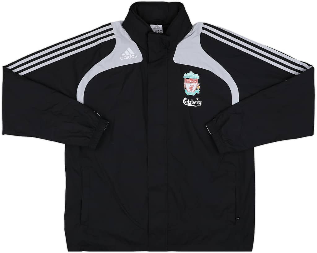 2008-09 Liverpool adidas Rain Jacket - 7/10 - (L/XL)