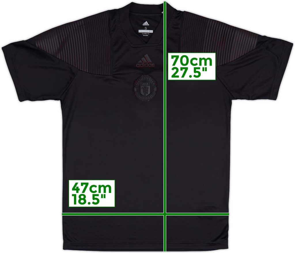 2018-19 Manchester United adidas Training Shirt - 10/10 - (S)