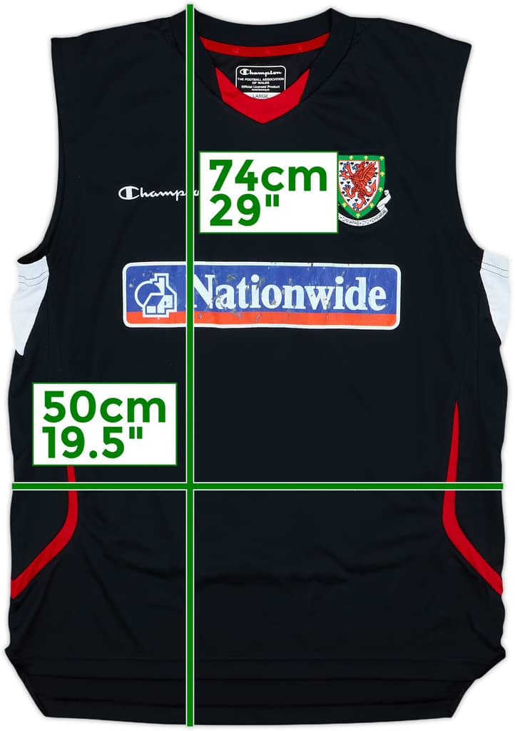 2008-10 Wales Champion Training Vest - 5/10 - (L)