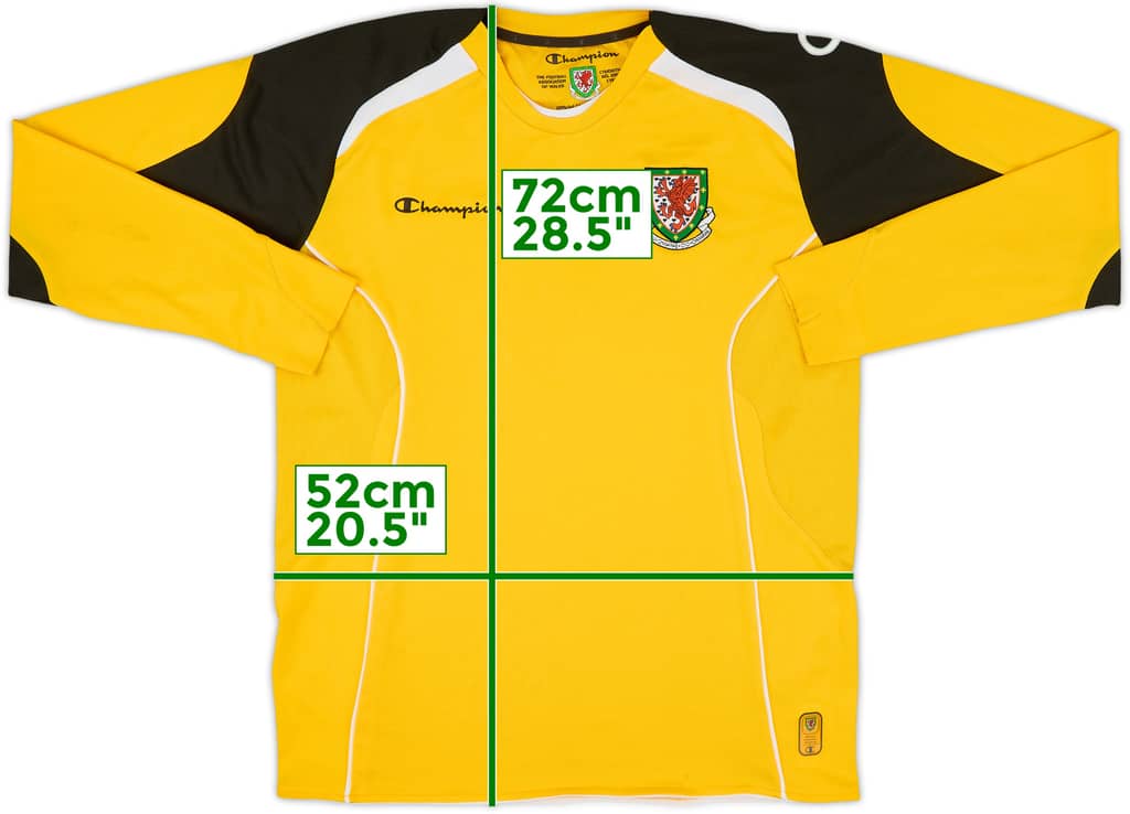 2008-10 Wales GK Shirt - 8/10 - (M)
