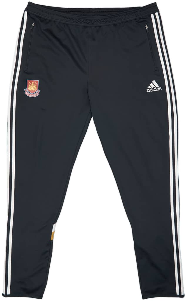 2015-16 West Ham adidas Track Pants/Bottoms - 8/10 - (XXL)
