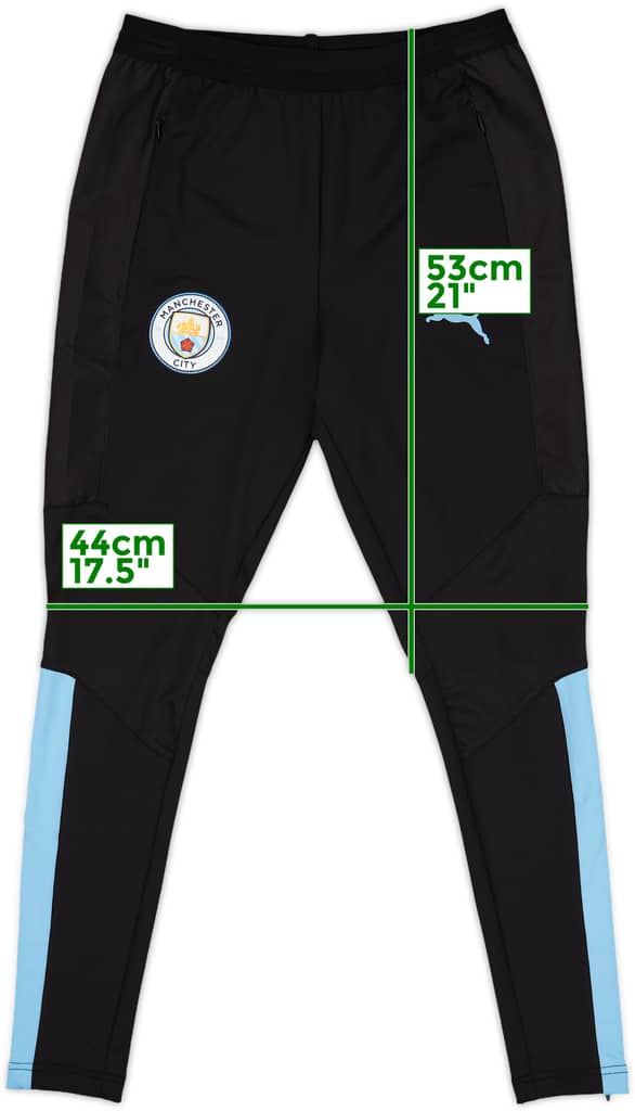2019-20 Manchester City Puma Track Pants/Bottoms - 9/10 - (XS)