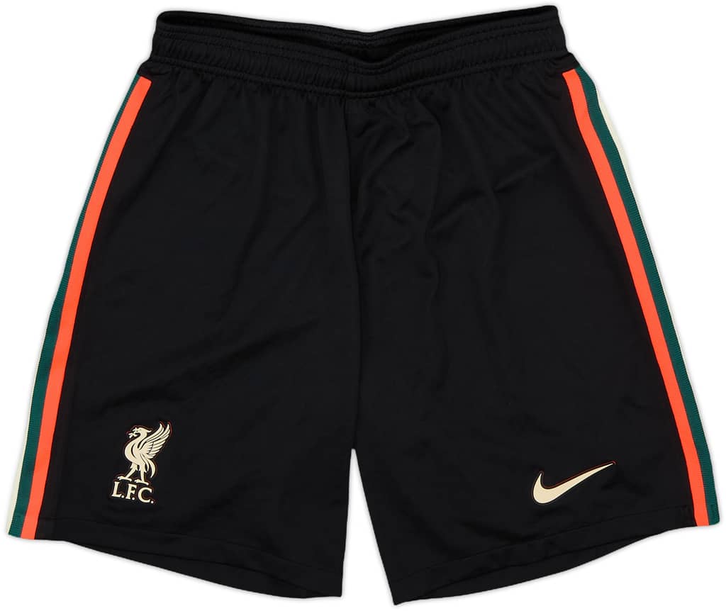 2021-22 Liverpool Authentic Away Shorts 'U15' - 10/10 - (S)