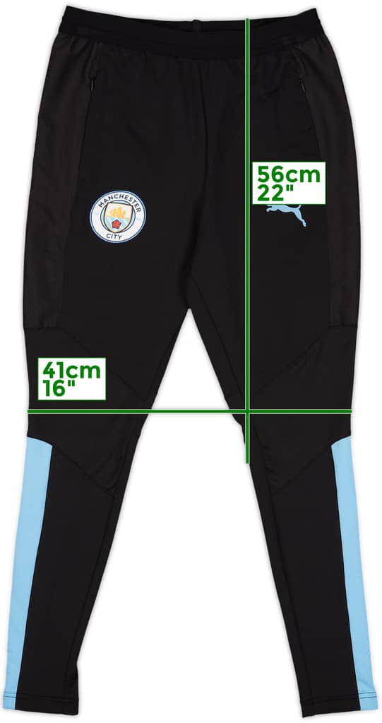 2019-20 Manchester City Puma Track Pants/Bottoms - 10/10 - (XS)