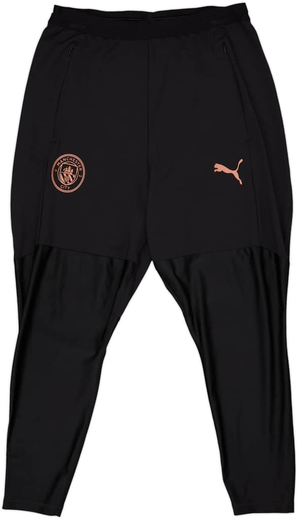 2020-21 Manchester City Puma Track Pants/Bottoms - 9/10 - (XL)