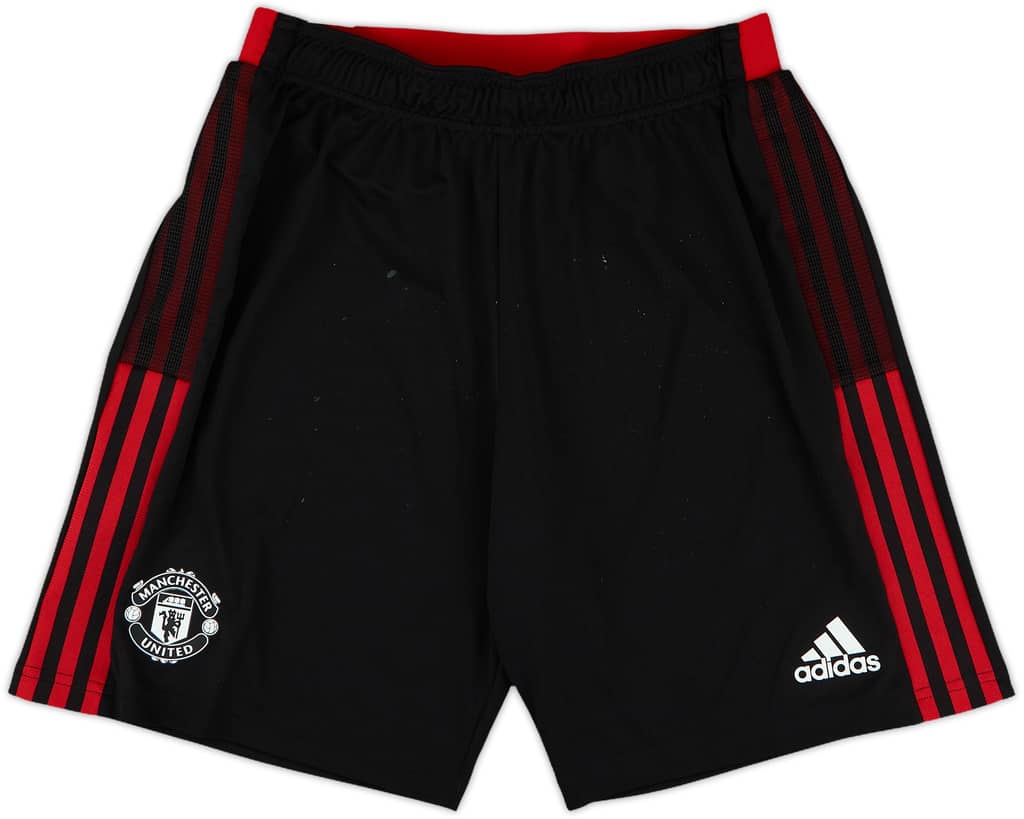 2021-22 Manchester United adidas Training Shorts - 5/10 - (M)