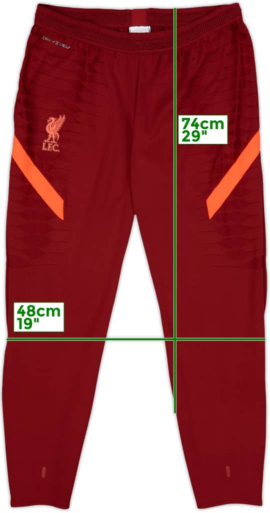 2021-22 Liverpool Authentic Nike Track Pants/Bottoms - 9/10 - (XL)