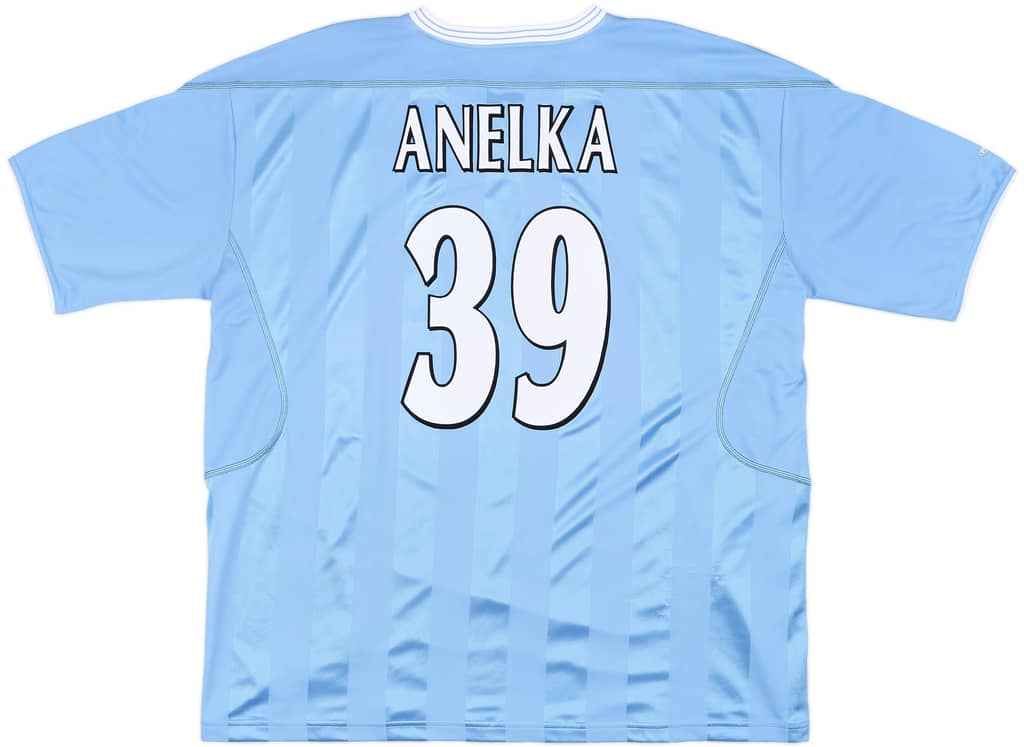 2003-04 Manchester City Home Shirt Anelka #39 - 9/10 - (XXL)