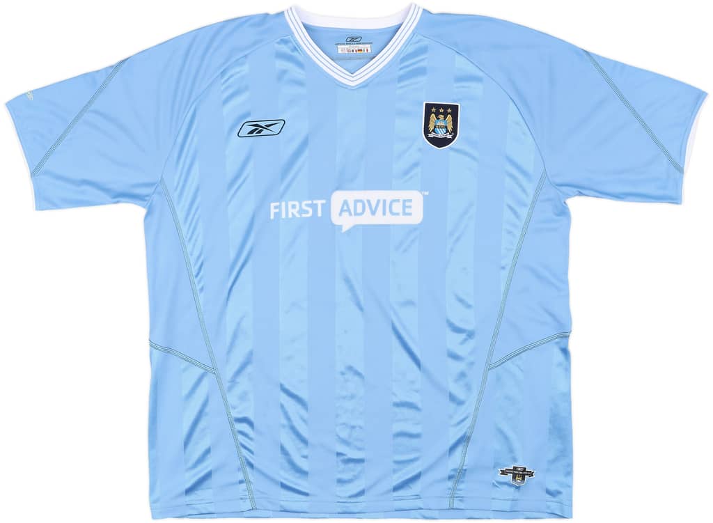 2003-04 Manchester City Home Shirt Anelka #39 - 9/10 - (XXL)