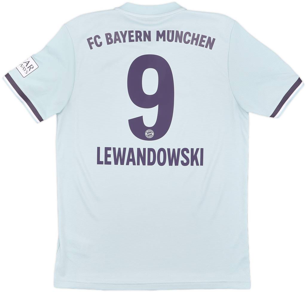 2018-19 Bayern Munich Away Shirt Lewandowski #9 - 9/10 - (M)