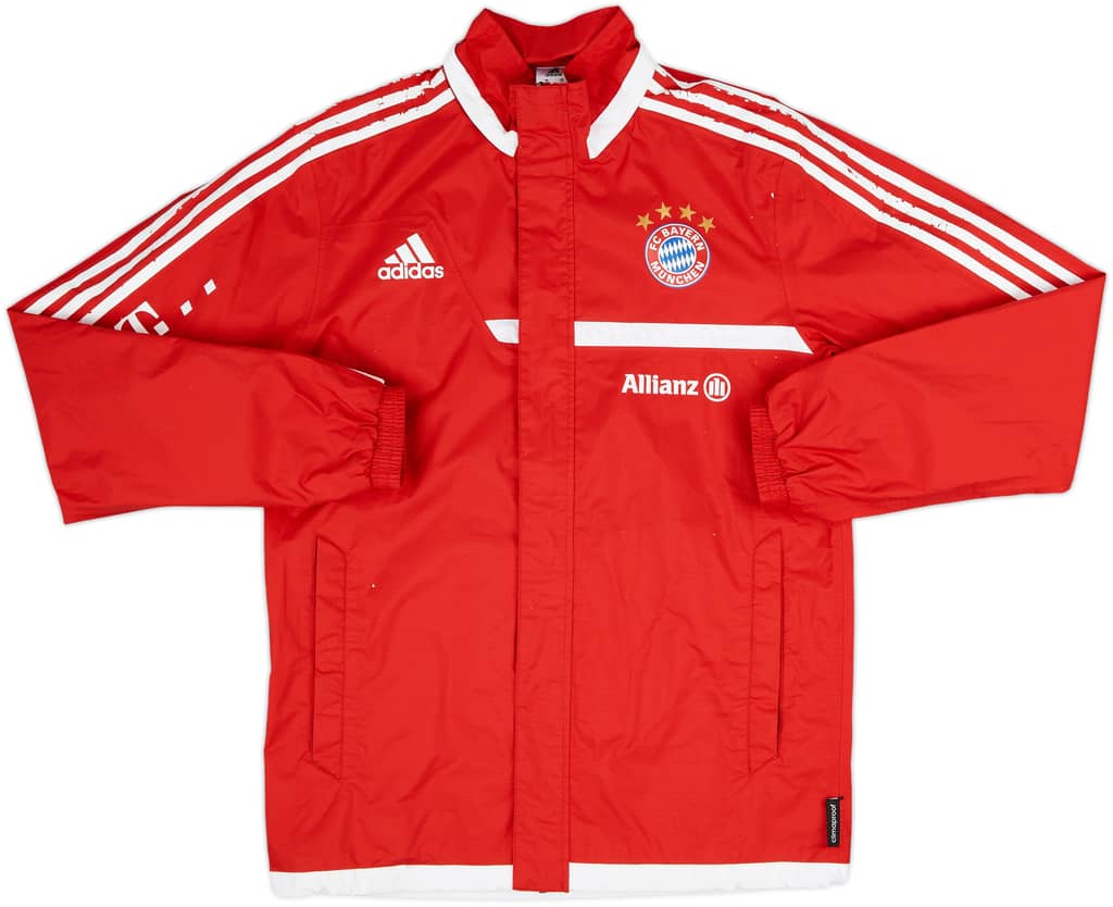 2013-14 Bayern Munich adidas Hooded Rain Jacket - 5/10 - (S)