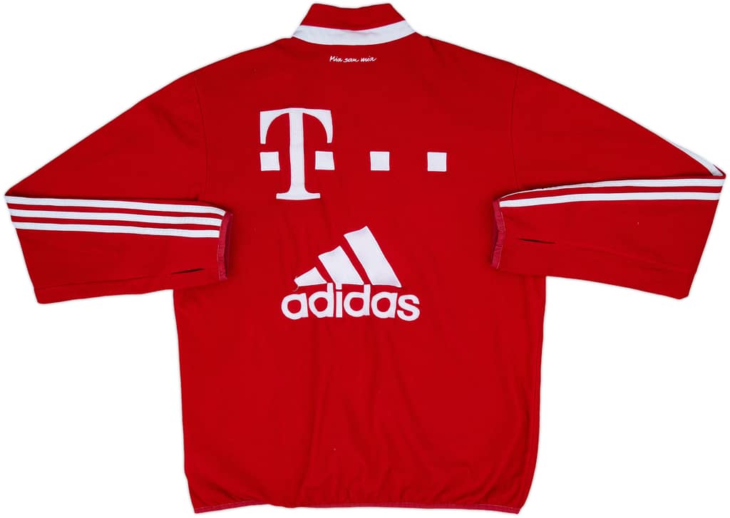 2013-14 Bayern Munich adidas 1/4 Zip Fleece Top - 6/10 - (L)