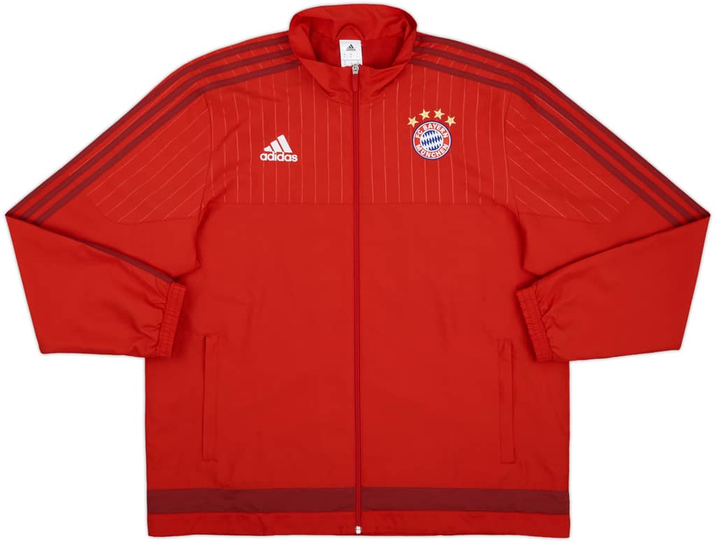 2015-16 Bayern Munich adidas Track Jacket - 10/10 - (XL)