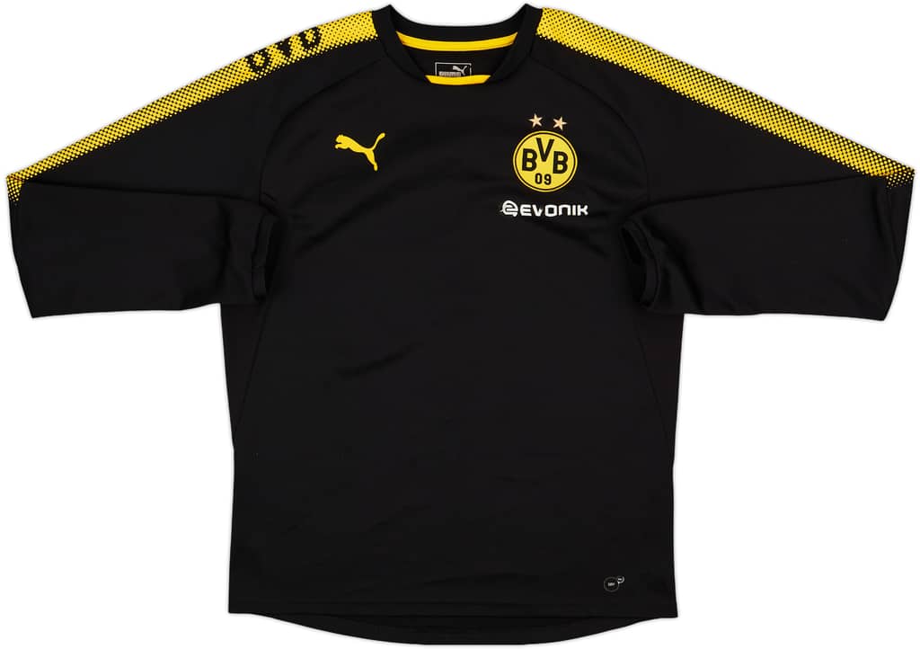 2014-15 Borussia Dortmund Puma Sweat Top - 5/10 - (M)