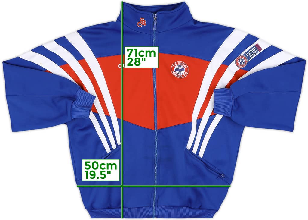 1995-97 Bayern Munich adidas Track Jacket - 8/10 - (M)
