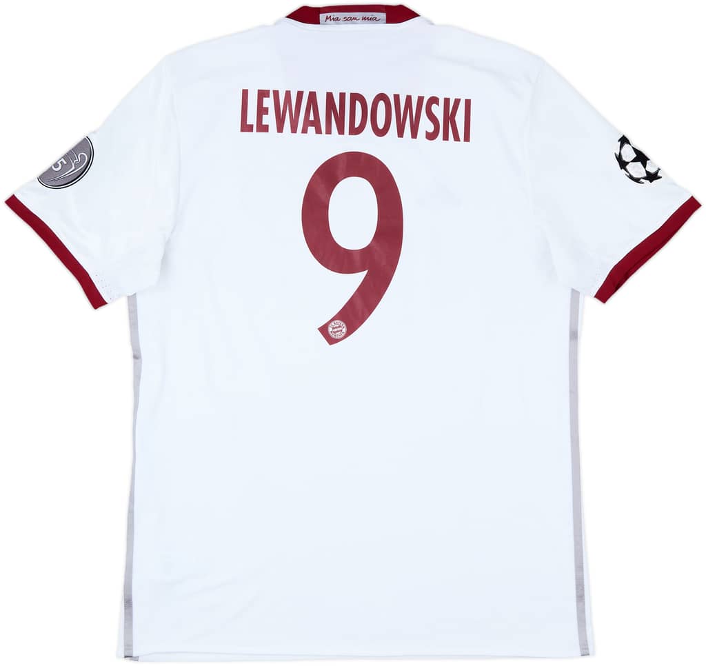 2016-17 Bayern Munich Third Shirt Lewandowski #9 - 8/10 - (L)