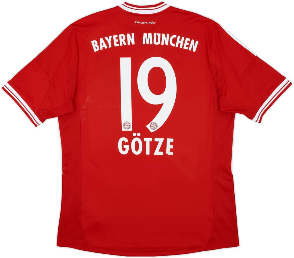 2013-14 Bayern Munich Home Shirt Gotze #19 - 7/10 - (L)