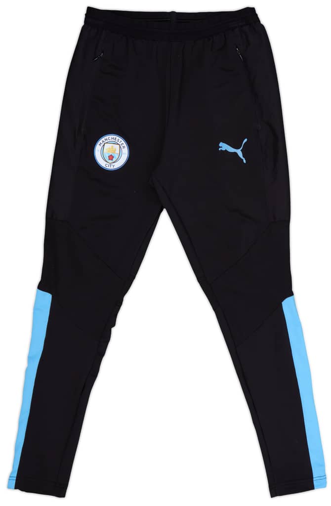 2019-20 Manchester City Puma Track Pants/Bottoms - 7/10 - (S)