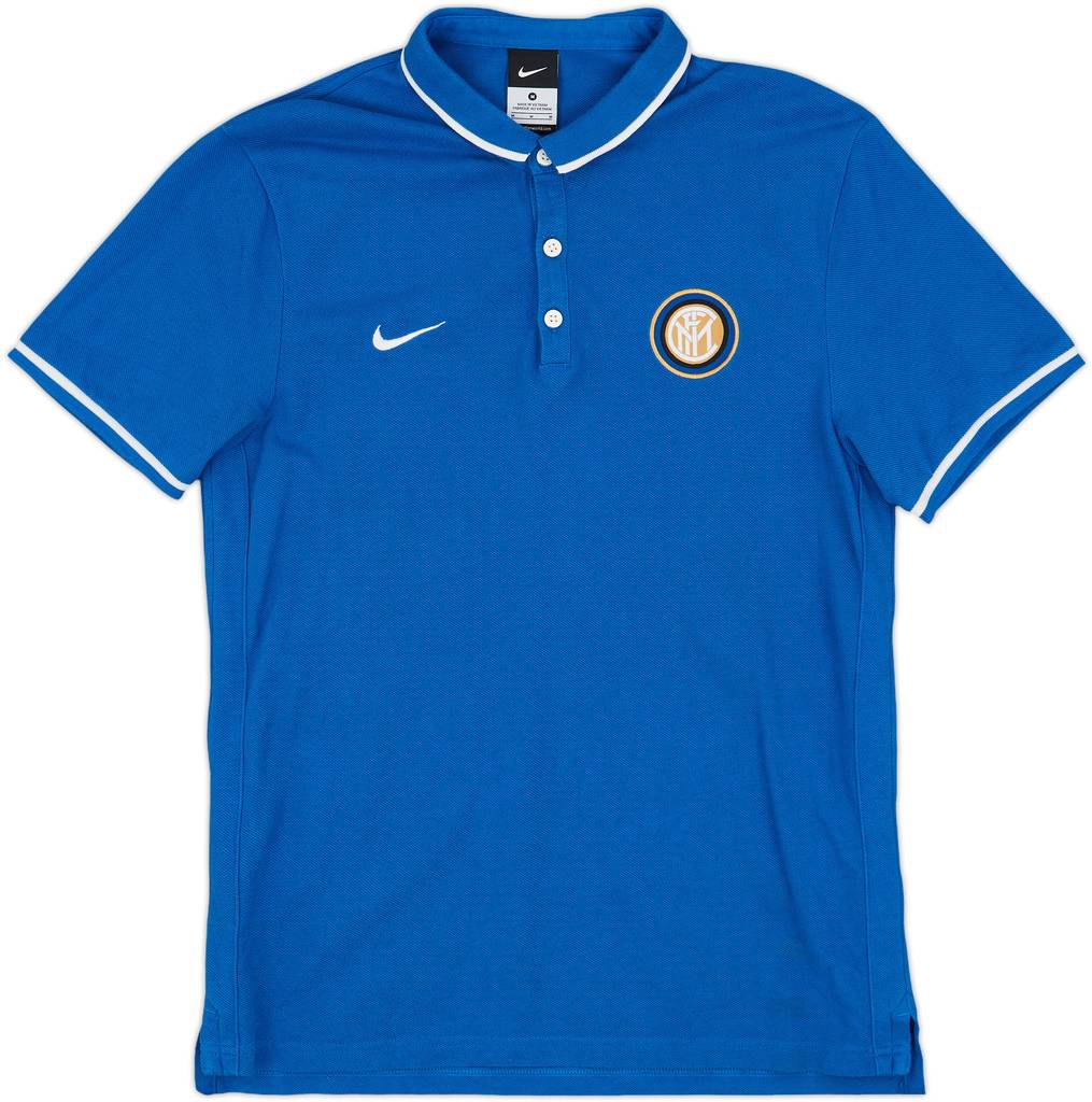 2015-16 Inter Milan Nike Polo Shirt - 8/10 - (M)