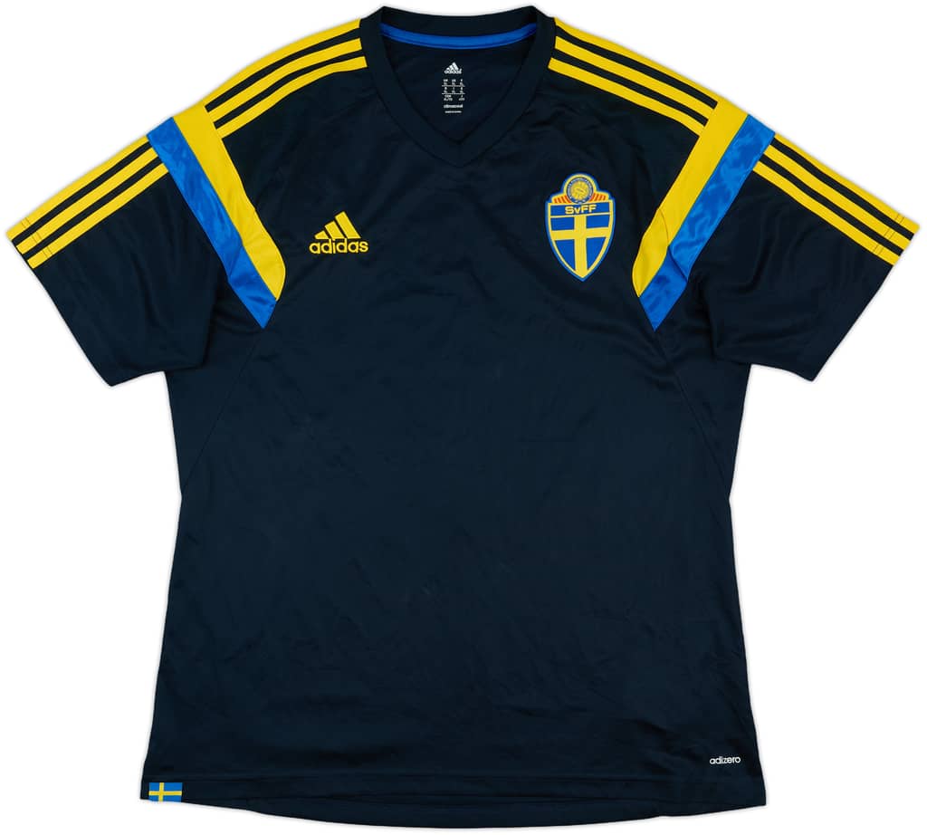 2014-15 Sweden adidas Training Shirt - 8/10 - (XL)