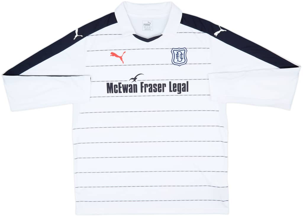 2016-17 Dundee Away L/S Shirt - 8/10 - (XL)