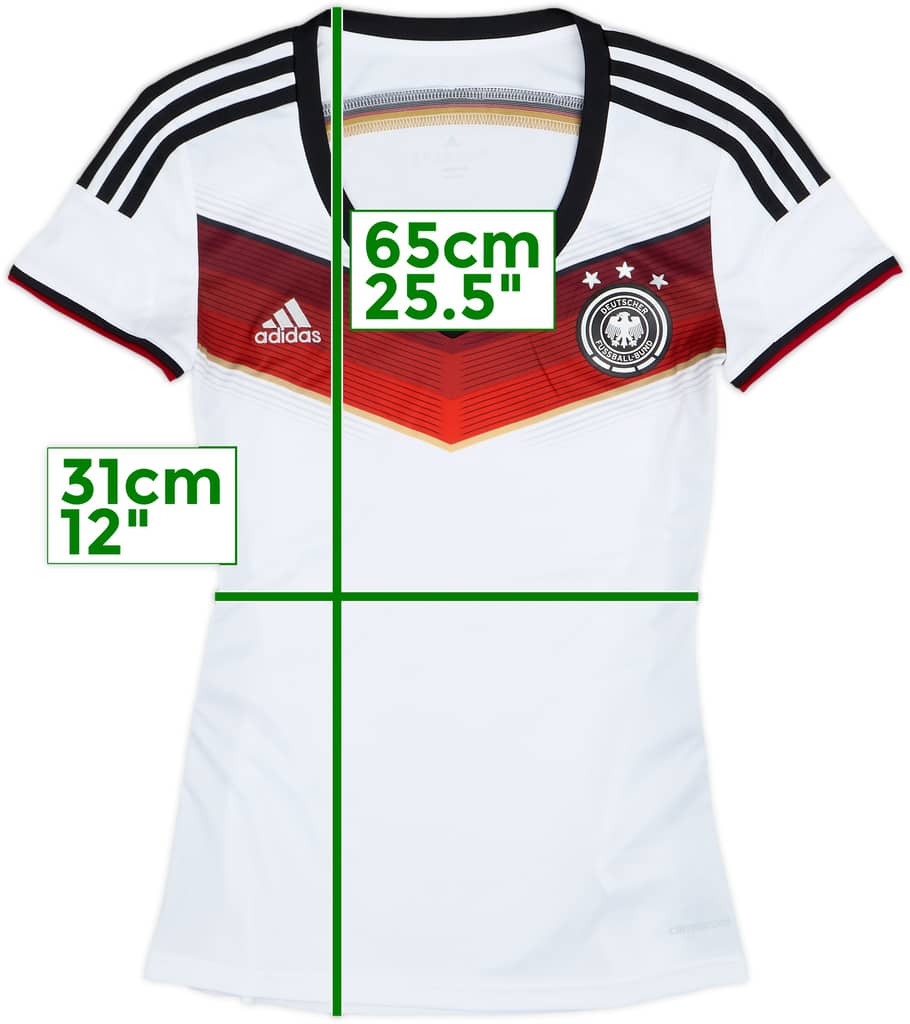 2014-15 Germany Home Shirt - 9/10 - (Women's XS)