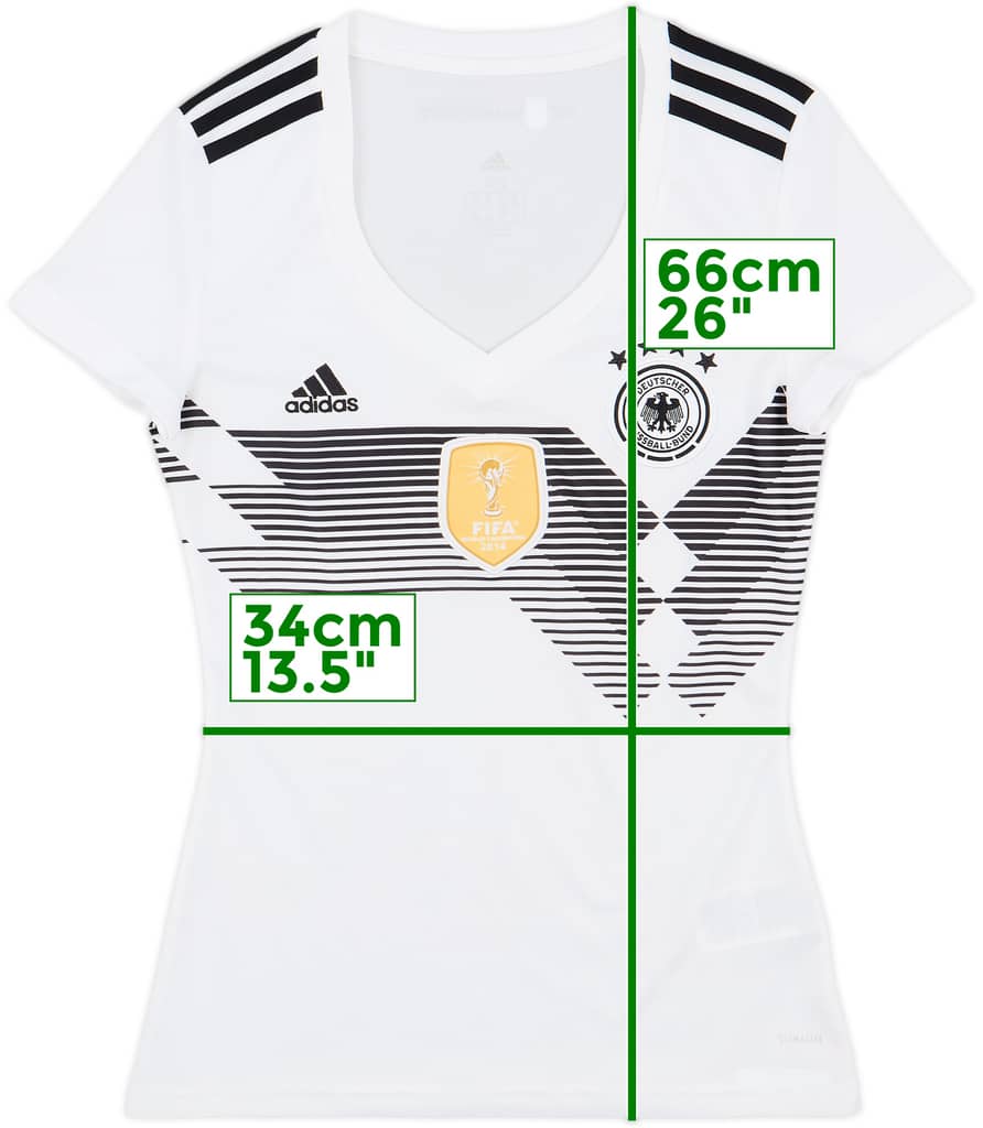 2018-19 Germany Home Shirt - 6/10 - (Women's XS)