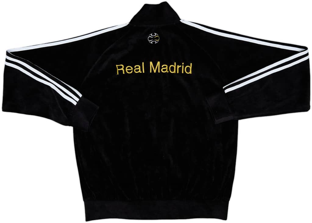 2006-07 Real Madrid adidas Fleece Track Jacket - 8/10 - (L)
