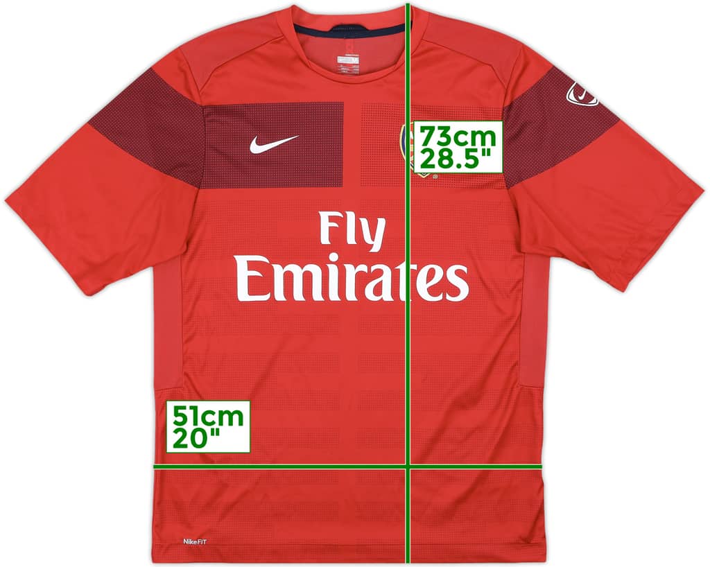 2009-10 Arsenal Nike Training Shirt - 8/10 - (M)