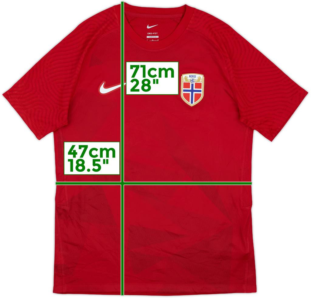2022-23 Norway Home Shirt - 10/10 - (M)