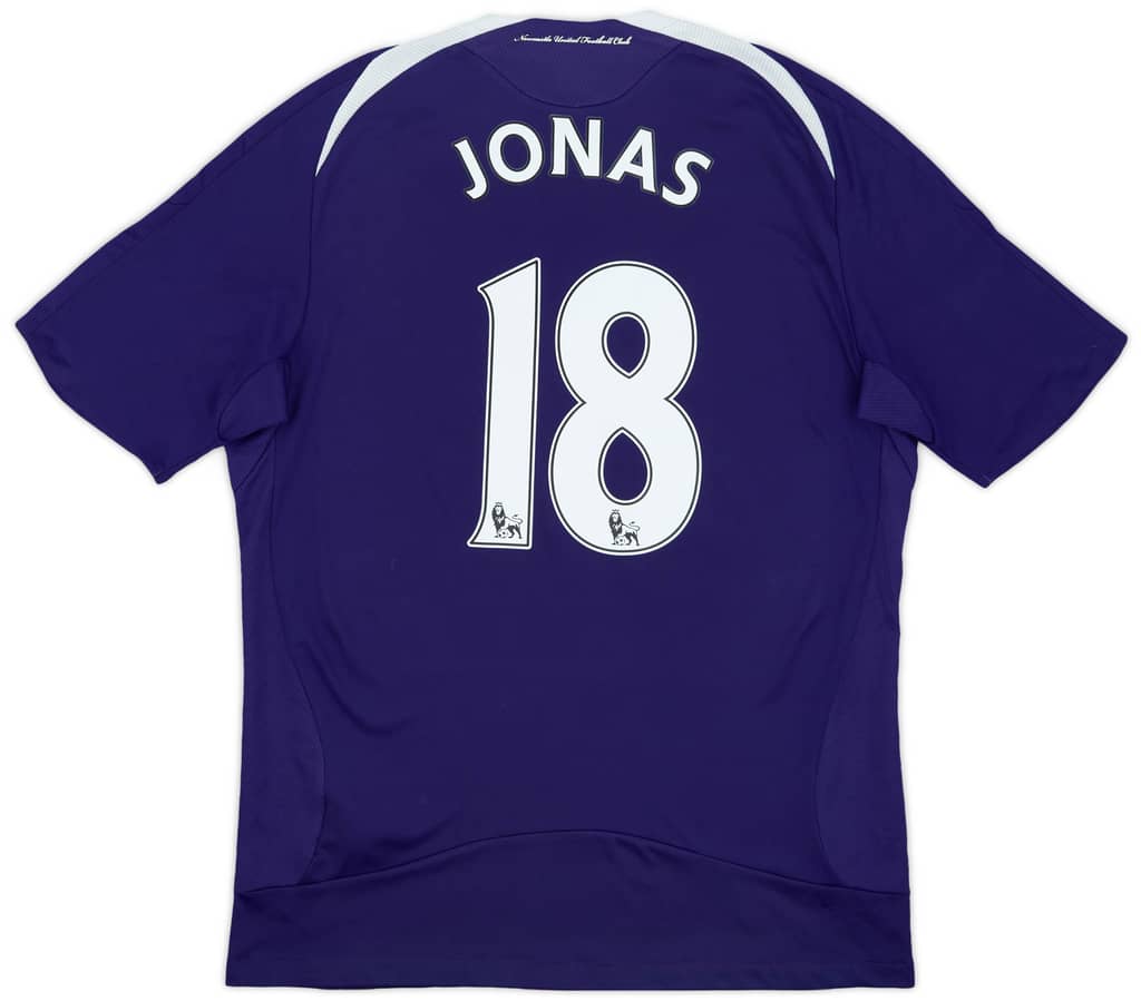 2008-09 Newcastle Away Shirt Jonas #18 - 7/10 - (L)