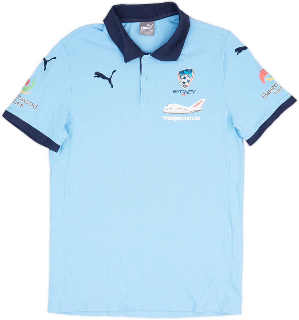 2015-16 Sydney FC Puma Polo Shirt - 7/10 - (M)