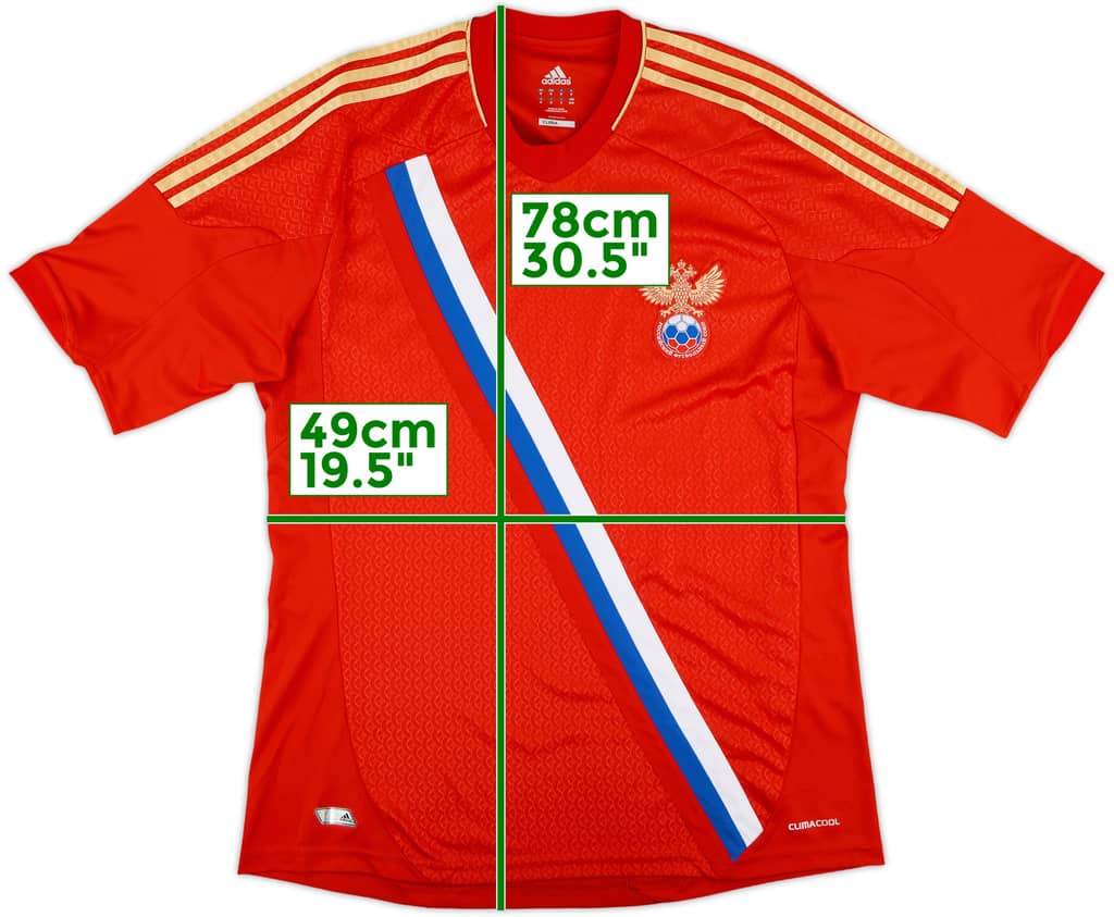2012-14 Russia Home Shirt - 9/10 - (M)
