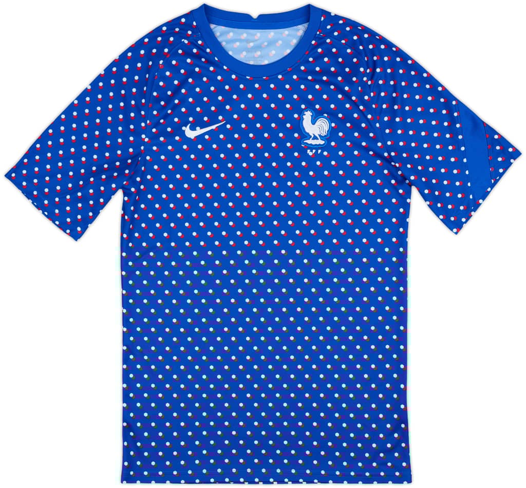 2020-21 France Nike Training Shirt - 9/10 - (S)