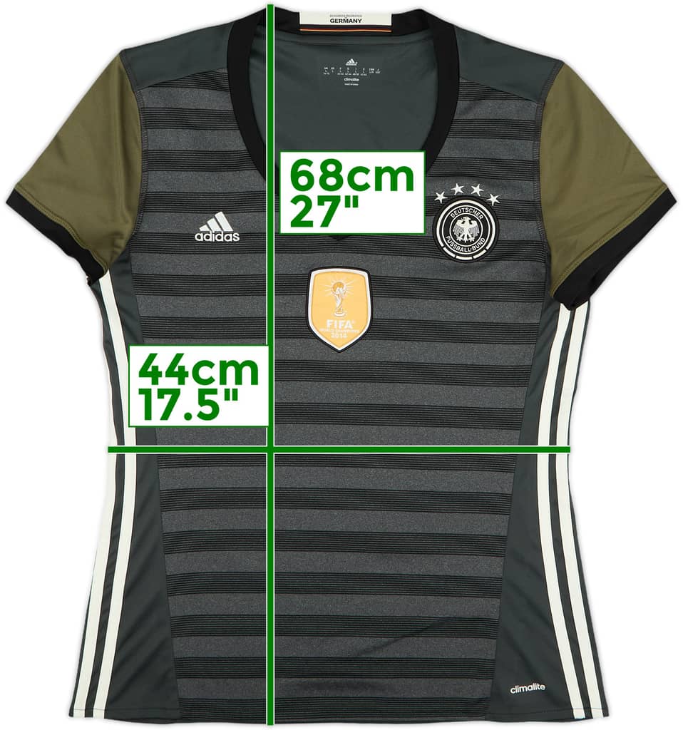 2015-17 Germany Away Shirt - 9/10 - (Women's XL)