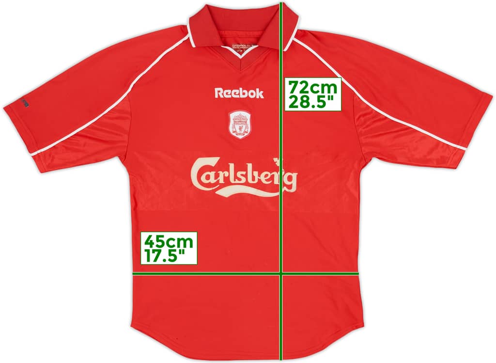2000-02 Liverpool Home Shirt - 5/10 - (S)
