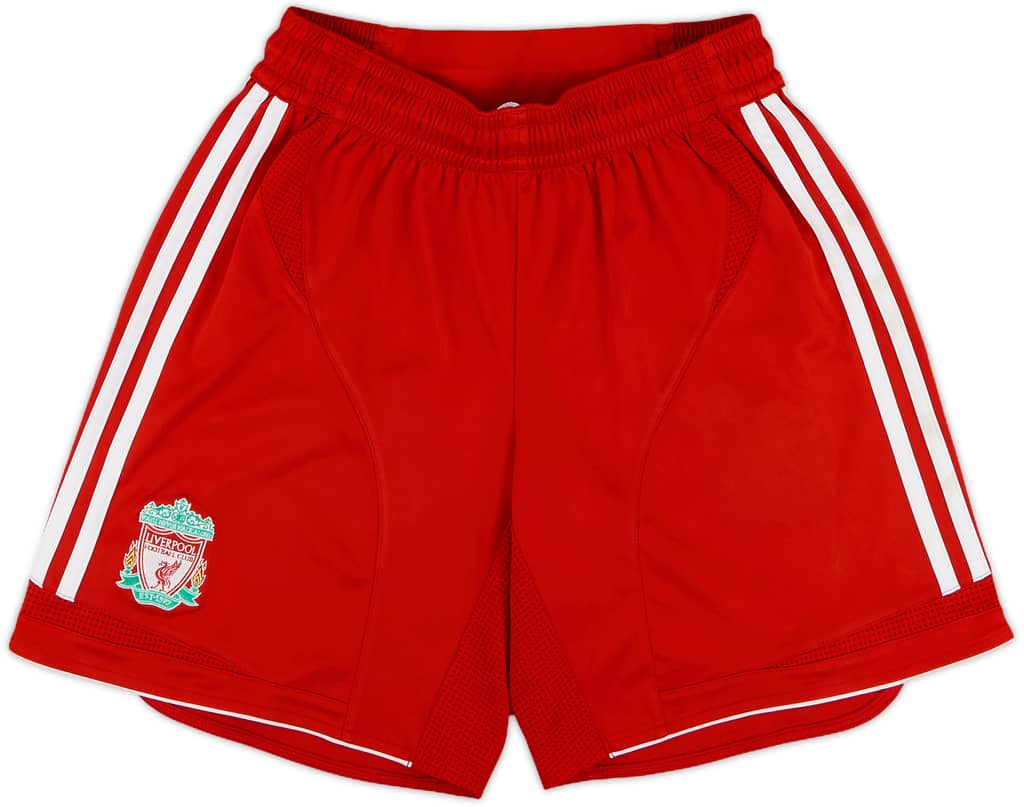 2006-08 Liverpool Home Shorts - 8/10 - (S)