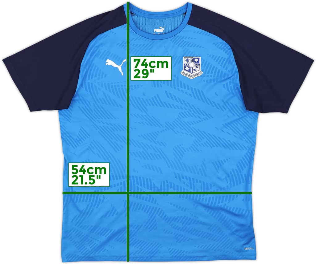 2016-17 Tranmere Rovers Puma Training Shirt - 9/10 - (L)