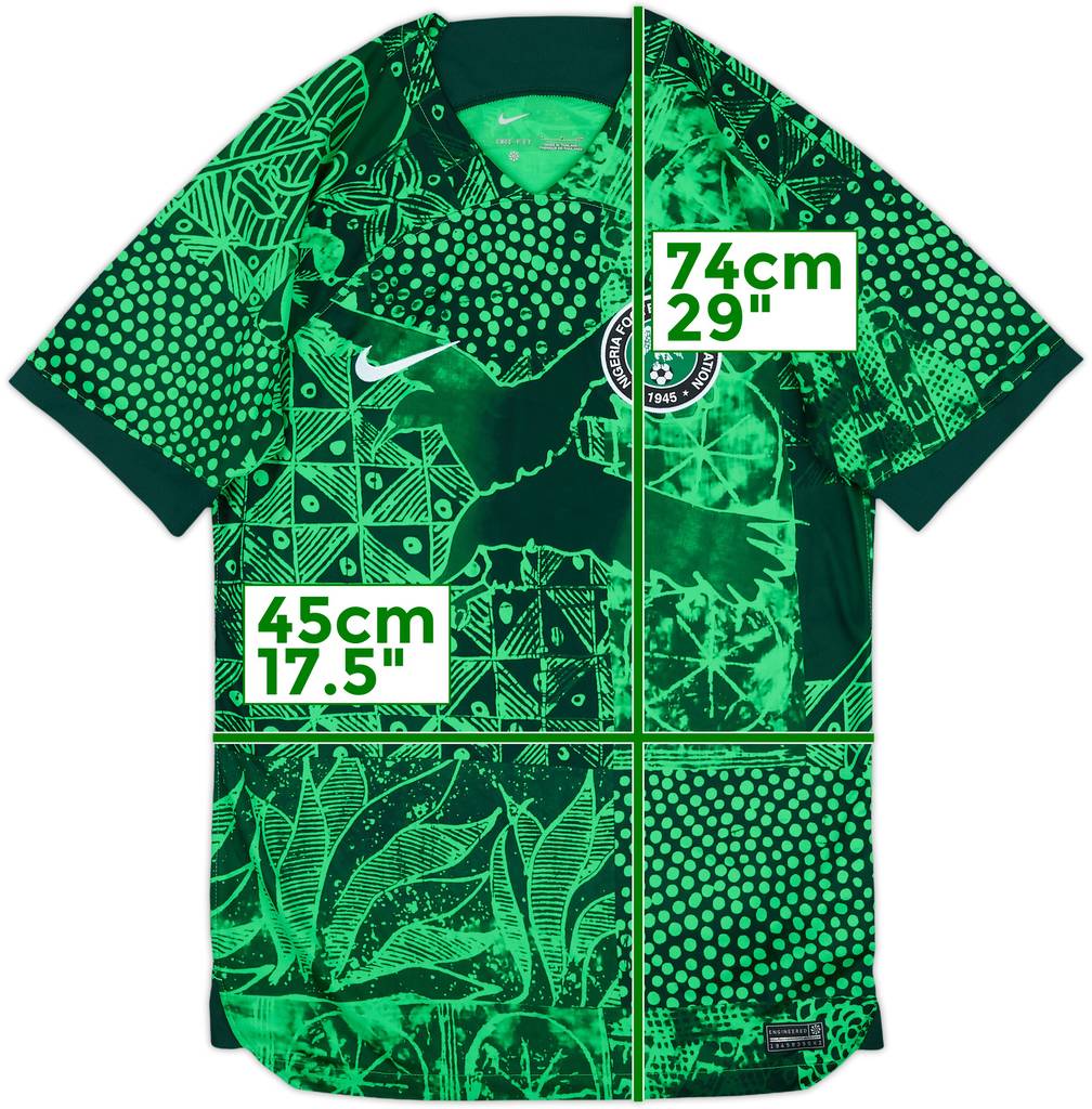 2022-24 Nigeria Home Shirt - 10/10 - (S)