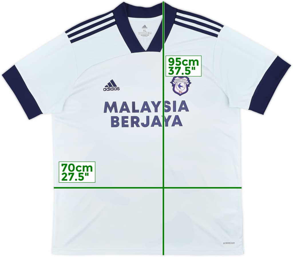 2020-21 Cardiff Away Shirt - 10/10 - (XL)