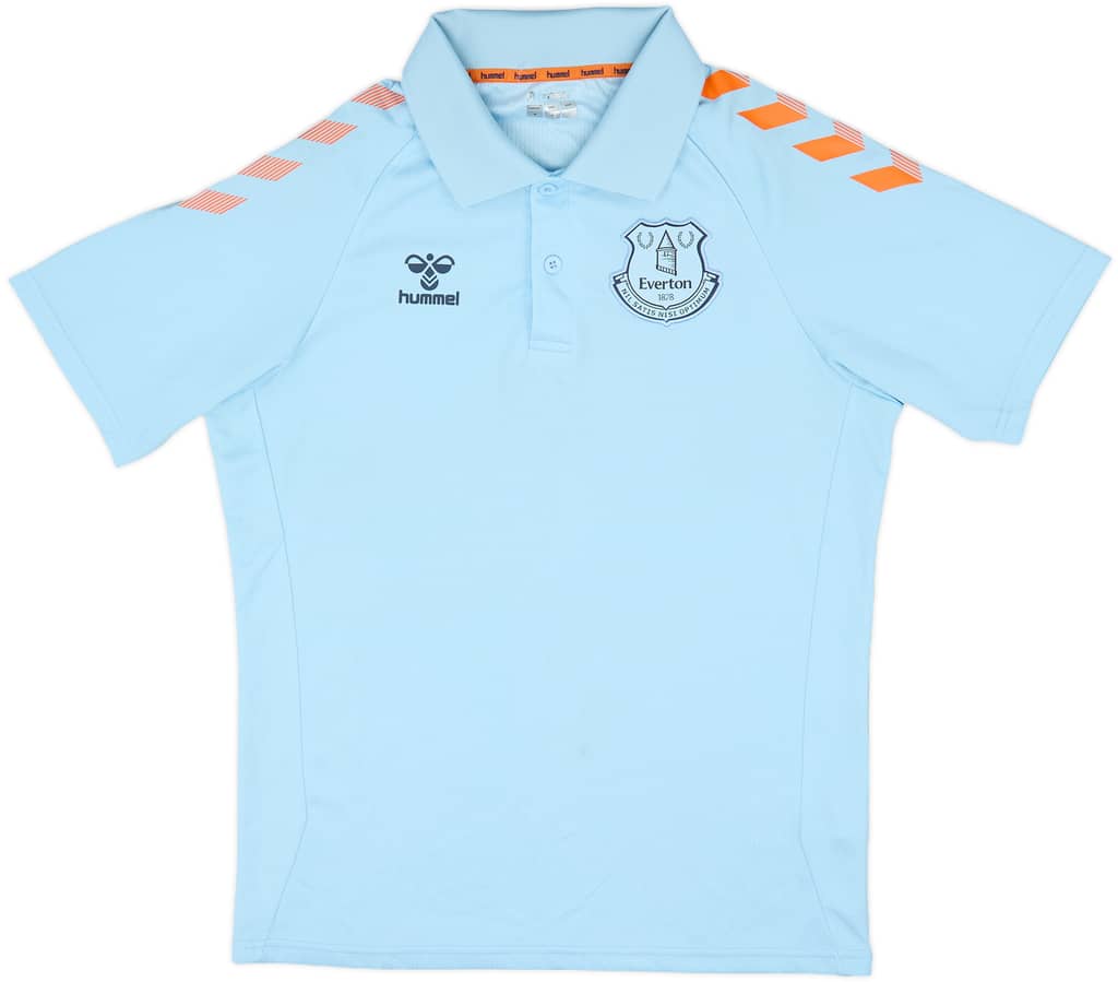 2020-21 Everton Hummel Polo Shirt - 7/10 - (M)