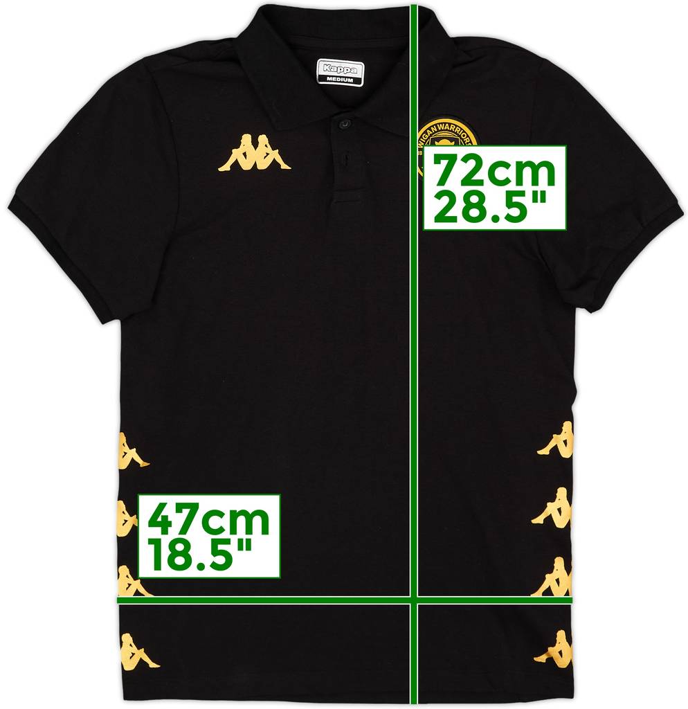 2023-24 Wigan Warriors Kappa Polo Shirt - 8/10 - (M)